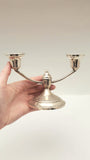 Antique Pair of Newbury Sterling Silver Candlesticks