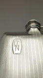 Edwardian Sterling Silver Pocket Flask