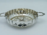 Antique Silver Austrian Pomegranate Berry Bowl