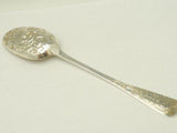 Sterling Antique Old English Berry Spoon Robert Rutland C.1825