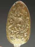 Sterling Antique Old English Berry Spoon Robert Rutland C.1825