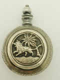 Antique Sterling Silver Perfume Snuff Flask