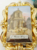Antique French Portrait Bracelet St. Thomas D`aquin Paris