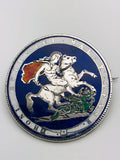 English George III Enamel Coin St. George Dragon