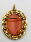Antique 18K Yellow Gold Cameo Italy