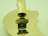 Bassani Designer Lion Earrings 14K Gold Italy