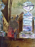 Antique Mother of Pearl Inlay Panel