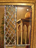 Antique Mother of Pearl Inlay Panel