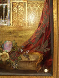 Antique Mother of Pearl Inlay Panel