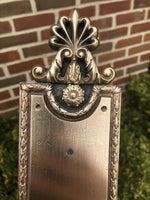 Antique Solid Rose Bronze French Decorative Door Key Plate Mansion Leggatts