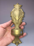 Antique French Brass Wall Furniture Mounts