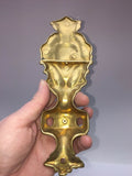 Antique French Brass Wall Furniture Mounts