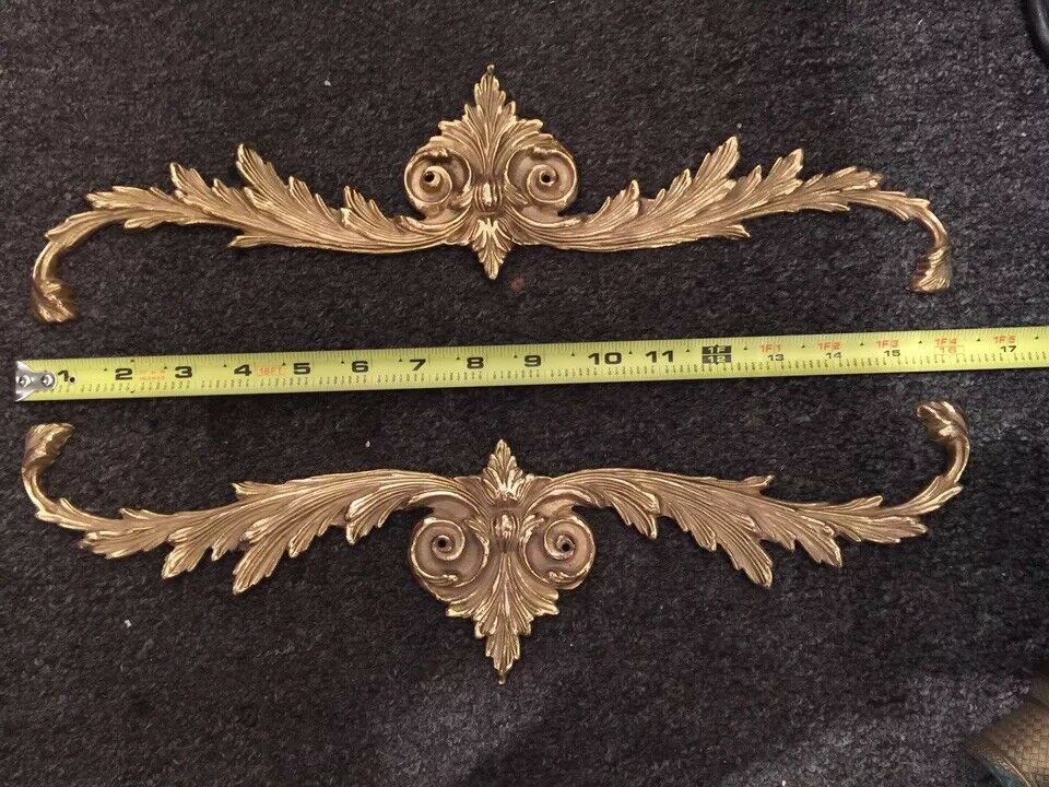 Mid 19th Century Brass Crown-Form Wall Pocket or Tidy For Sale at 1stDibs