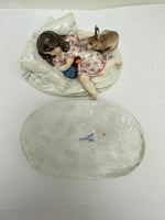 Meissen Child Rabbit Box Paul Helmig RESERVED Richard