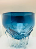 Michael Mikula Architectonic Art Glass Bowl Vase