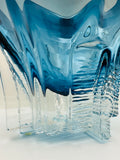 Michael Mikula Architectonic Art Glass Bowl Vase