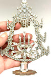 Vintage Czech Rhinestone Christmas Tree # 342
