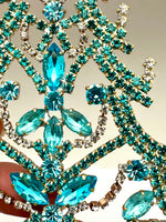 Vintage Czech Rhinestone Christmas Tree # 336