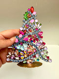 Czech Rhinestone Christmas Tree # 346