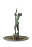 Bronze Garden Fountain Original Ferdinand Otto Hoppe Signed 1882-1967