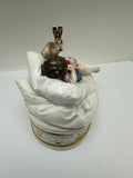 Meissen Child Rabbit Box Paul Helmig RESERVED Richard