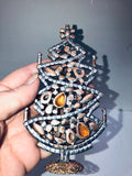 Vintage Czech Rhinestone Christmas Tree # 303