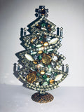 Vintage Czech Rhinestone Christmas Tree # 303