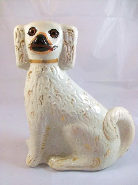 Staffordshire Spaniel Comfort Dog Glass Eyes