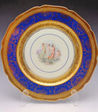 11 Antique Czech Porcelain Cabinet Plates