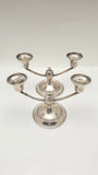 Antique Pair of Newbury Sterling Silver Candlesticks