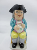Antique Staffordshire Toby Jug Open Mouth Circa 1850