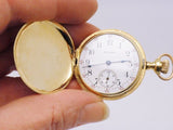 Waltham 14K Ladies Pocket Watch Rare