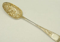 Sterling Antique Old English Berry Spoon Robert Rutland C.1825