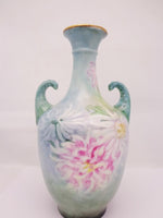 JP Limoge French Porcelain Vase Chrysanthemum