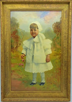 Victorian Little Girls Portrait