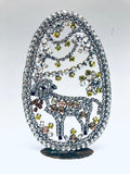 Czech Rhinestone Crystal Easter Egg # 132