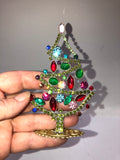 Czech Rhinestone Crystal Christmas Tree # 65