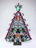 Vintage Czech Crystal Mantle Tree #199