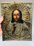 Antique Icon Christ the Pantocrator