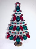 Czech Custom Crystal Rhinestone Christmas Tree Decoration #264
