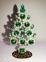 Czech Rhinestone Crystal Christmas Tree # 142