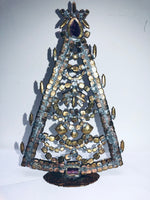 Vintage Czech Crystal Mantle Tree #196
