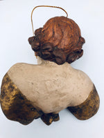 Antique Reproduction  Cherub Putti Angel Ornament