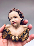 Antique Reproduction  Cherub Putti Angel Ornament