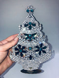 Czech Crystal Christmas Tree # 163