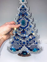 Czech Large Crystal Mantle Tree #192