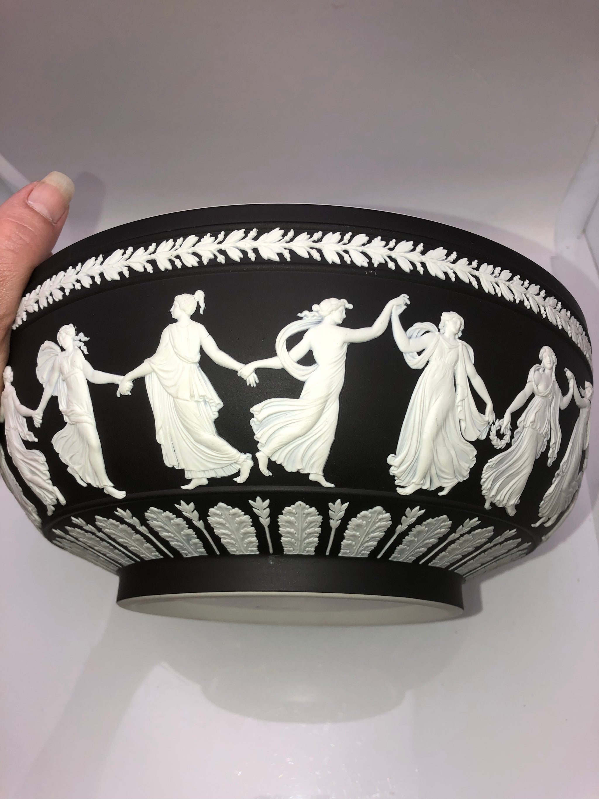 Rare Black Wedgwood Bowl Signed Lord Wedgwood – Cydney's Antiques