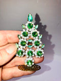 Czech Rhinestone Crystal Christmas Tree # 142