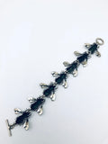 Vintage Sterling Silver Bee Bracelet