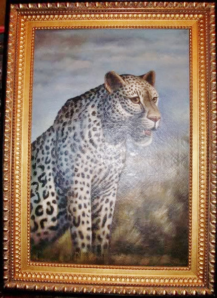 Leopard Oil Painting